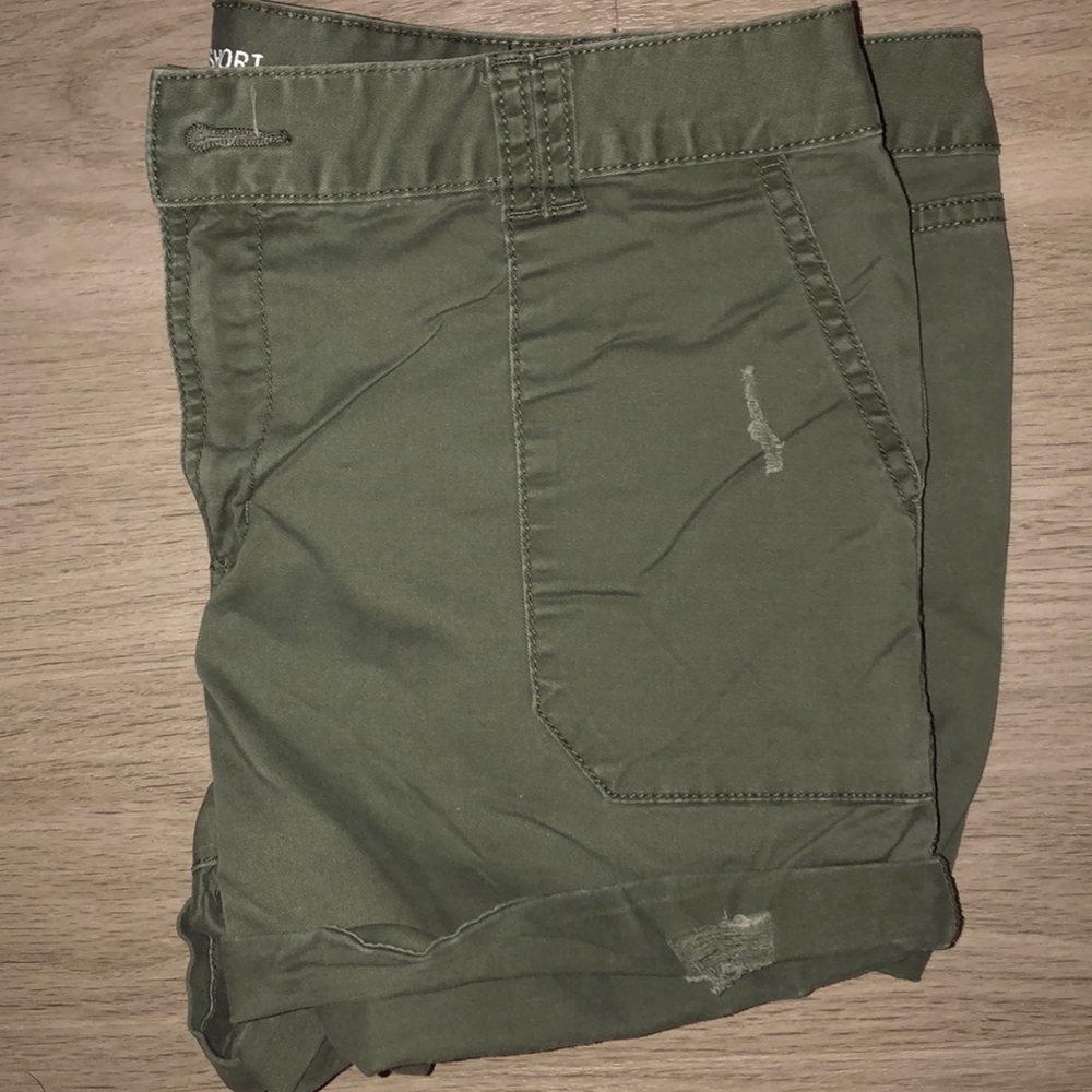 Green shorts!